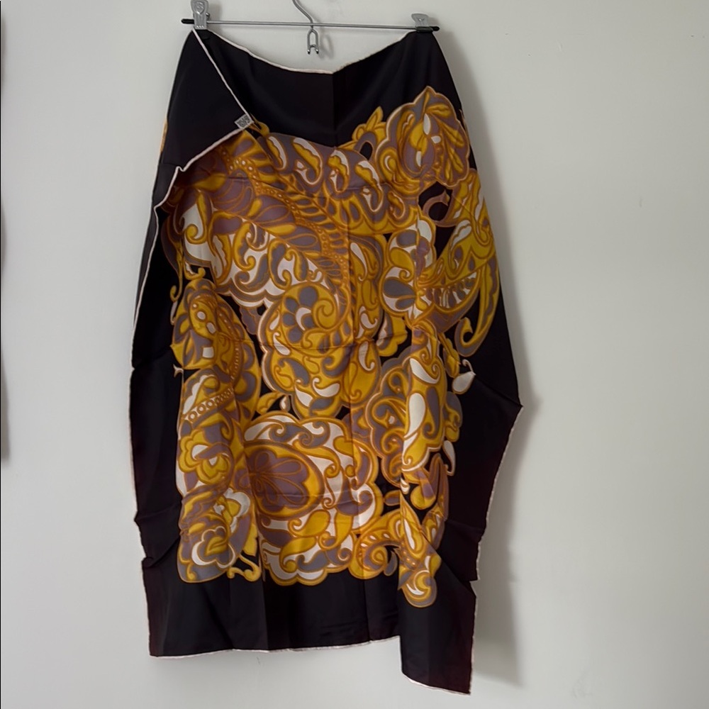 Vintage Acetate Scarf